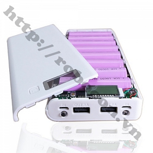  LKRB83 Vỏ sạc dự phòng 8 pin ...