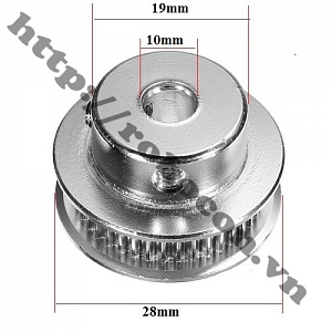  PKK348 Pulley Bánh Răng Nhôm 40GT10 40 ...