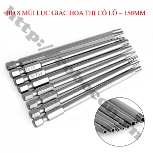 PKK924 Bộ 8 Mũi Lục Giác Hoa ...